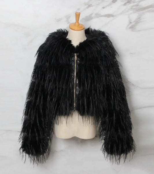 Faux Fur Bolero