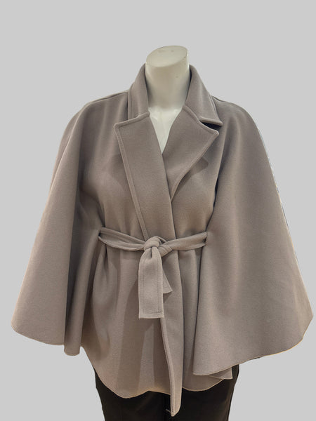 Belted Cape Coat