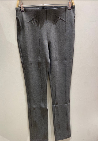 Detail Waist Ponte Pants