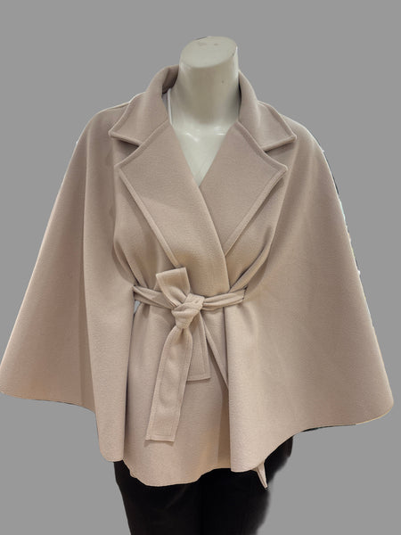 Belted Cape Coat