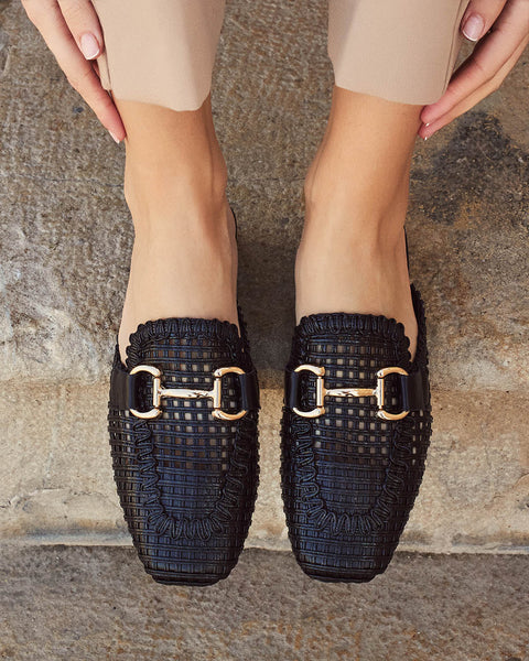 Buckled Slide Mule
