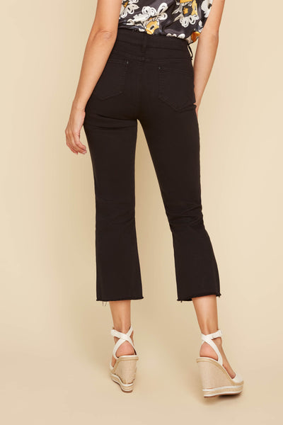Cropped Boot Leg Pants