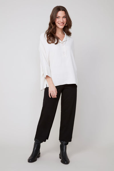 Long Sleeve Air Flow Blouse
