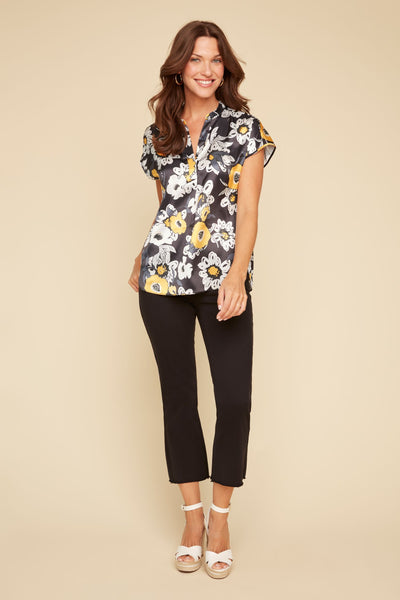 Cropped Boot Leg Pants