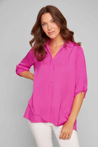 Long Sleeve Air Flow Blouse