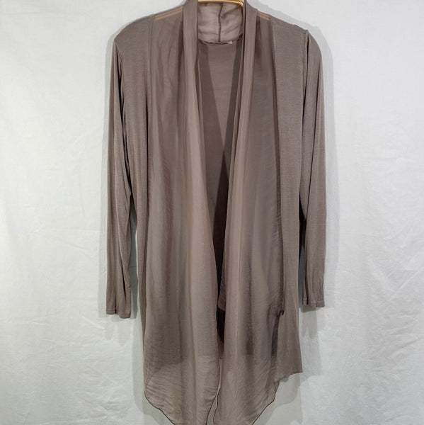 Long Sleeve Silk Cardigan
