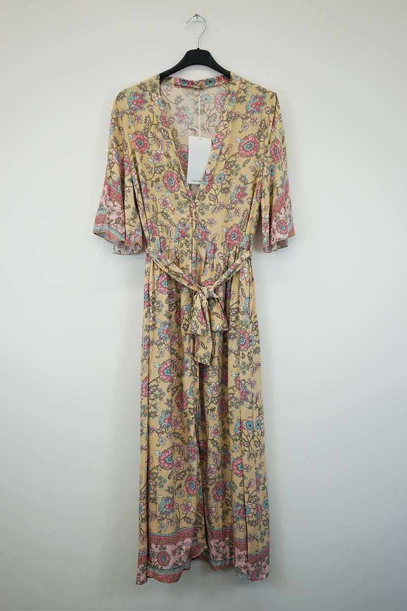 Long Print Dress