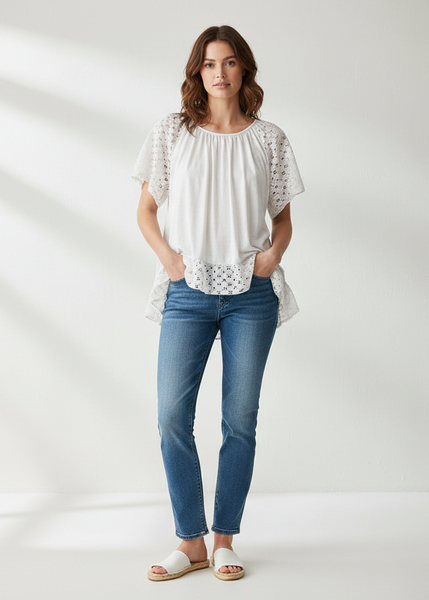 Detail Sleeve Top