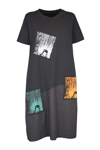 Patch Detail Dress
