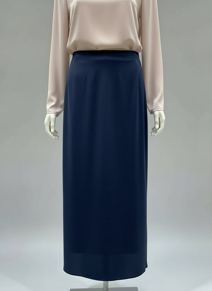 Long Sateen Skirt