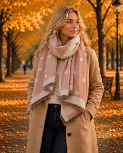 Polka Dot Scarf