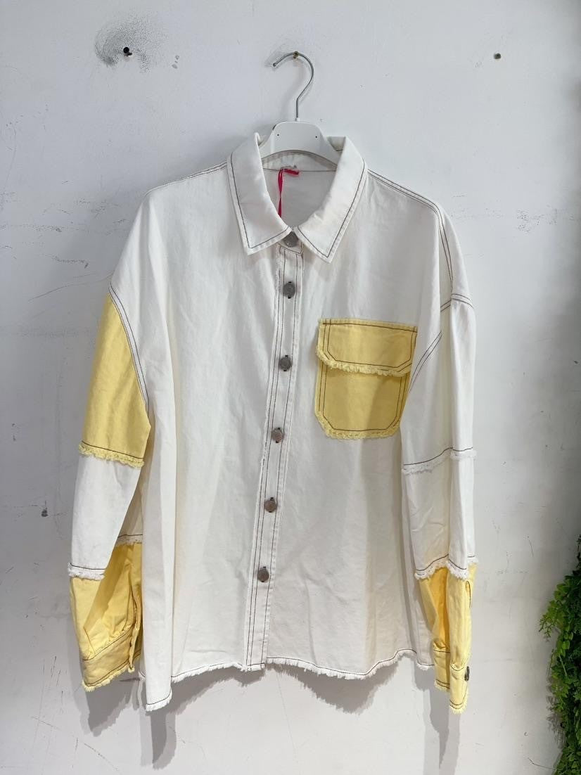 Colored Pocket Jacket