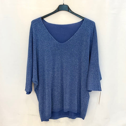 3/4 Light Lurex Sweater