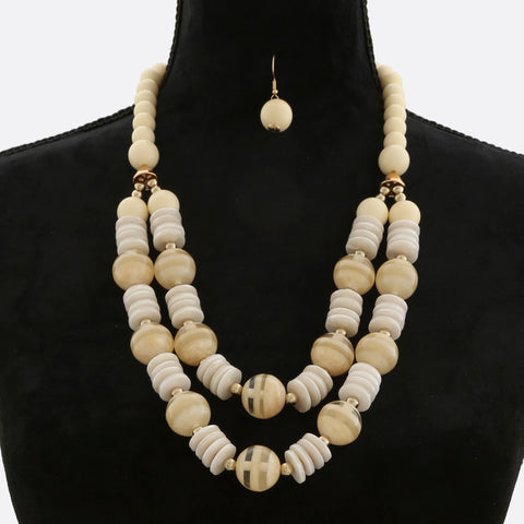 Beaded Layered Necklace