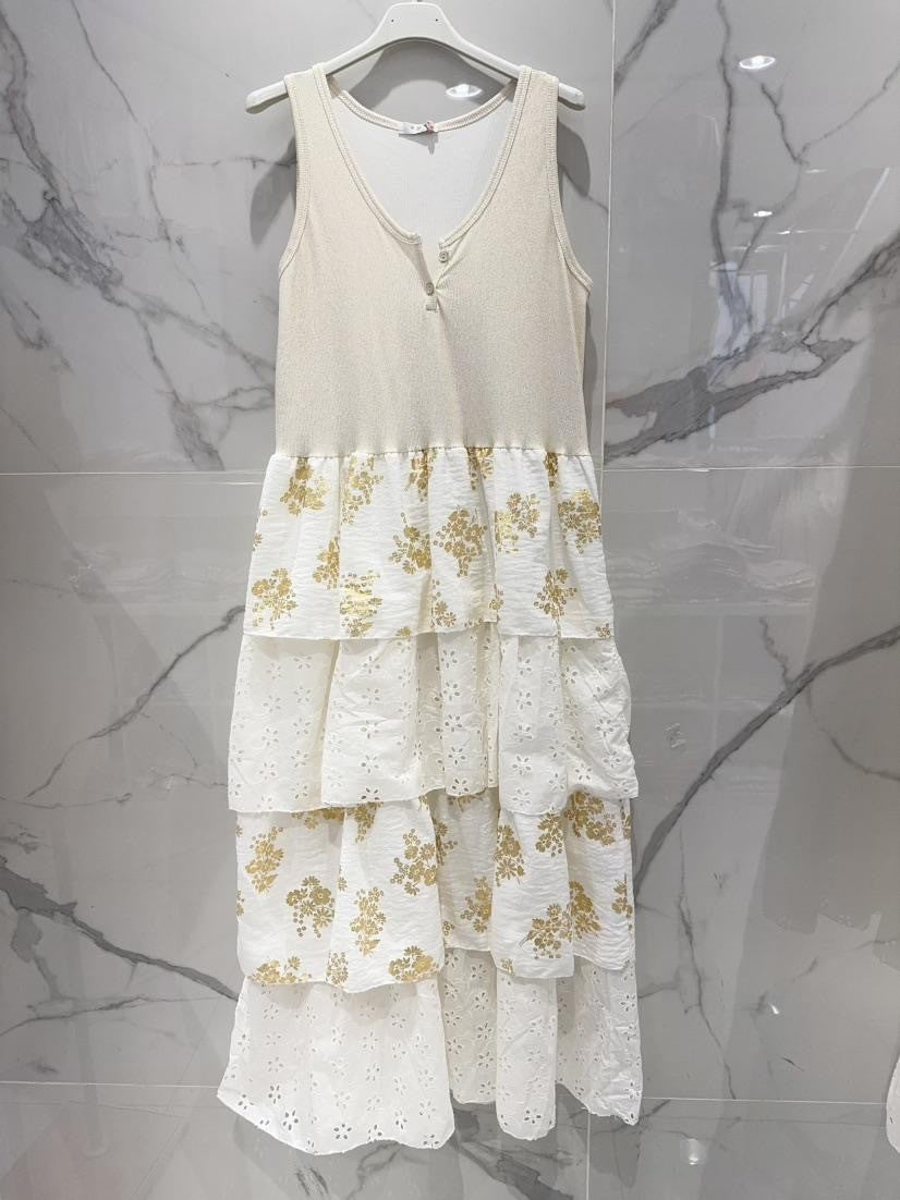 Long Floral Skirt Dress