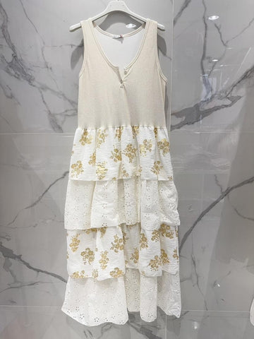 Long Floral Skirt Dress