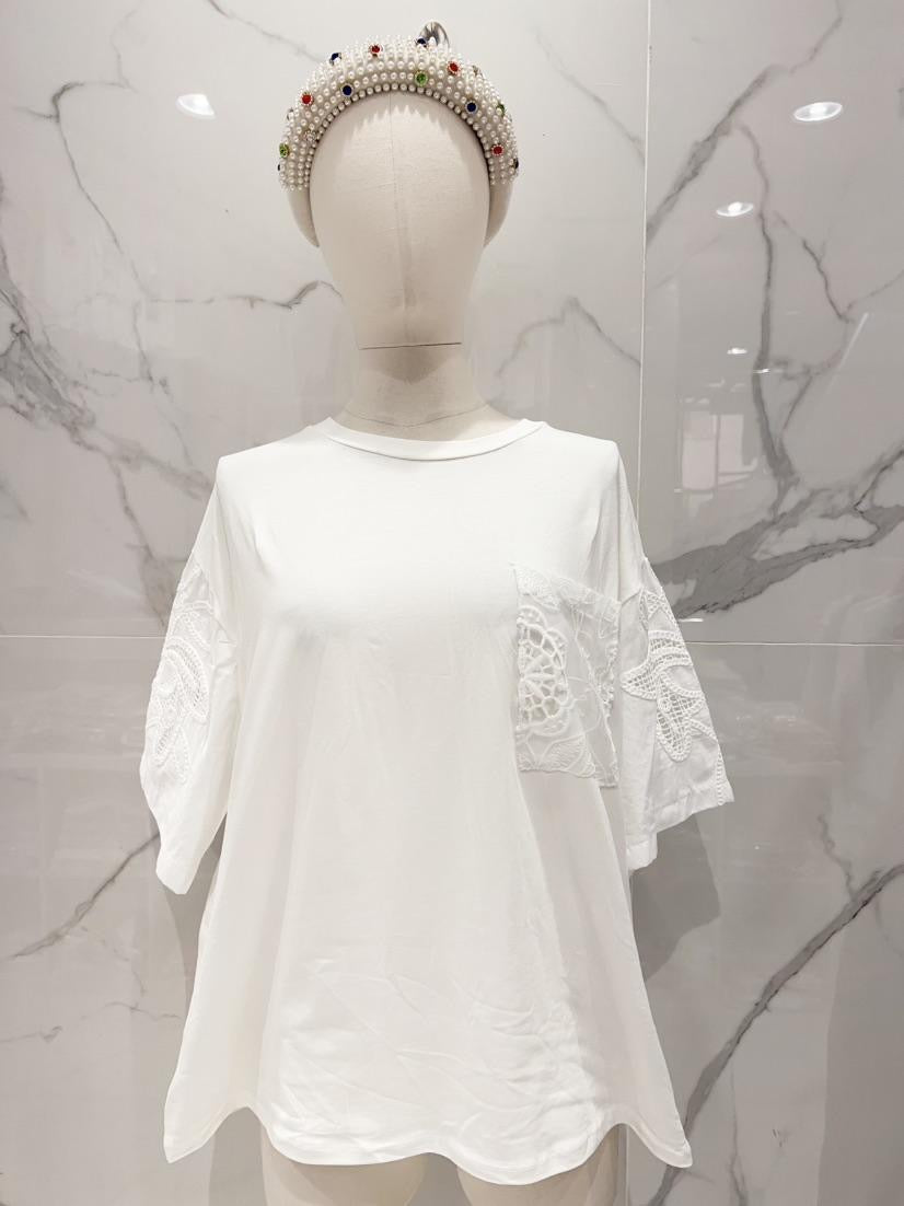 Lace Detail Top