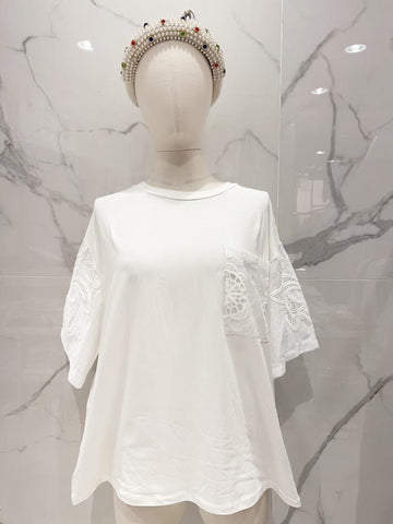 Lace Detail Top