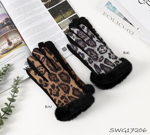 Animal Print Gloves