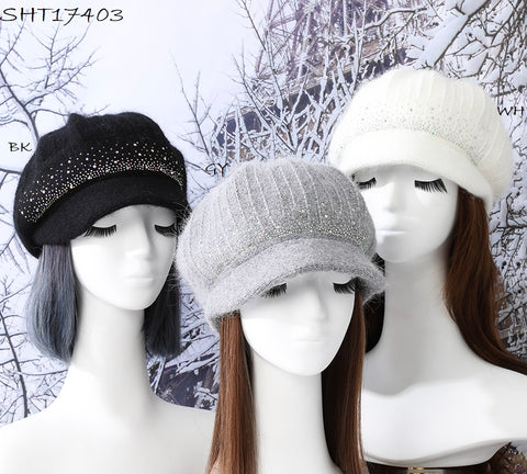 Sequin Detail Hat
