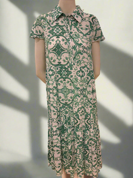 Long Print Dress