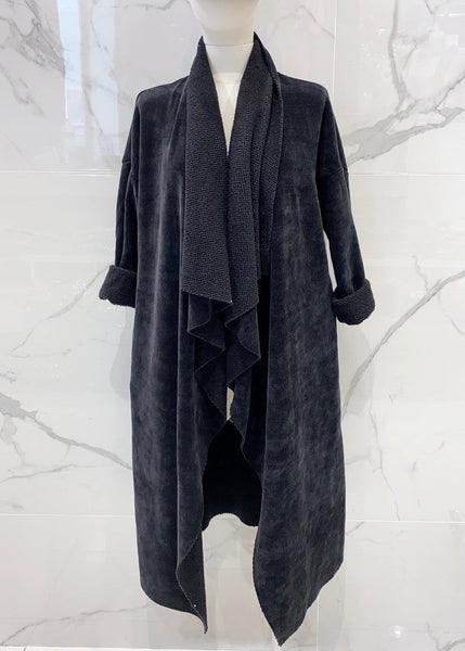 Long Open front Coat - Italian