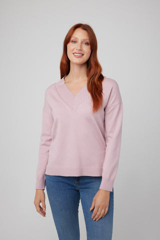 Long Sleeve V-Neck Sweater