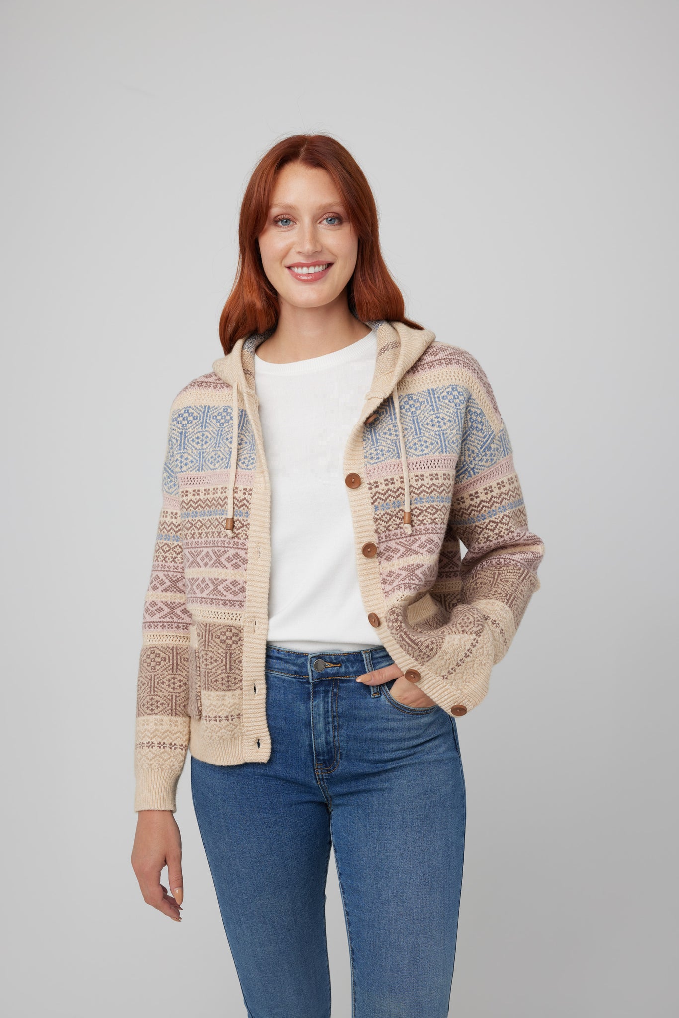 Hooded Cardigan