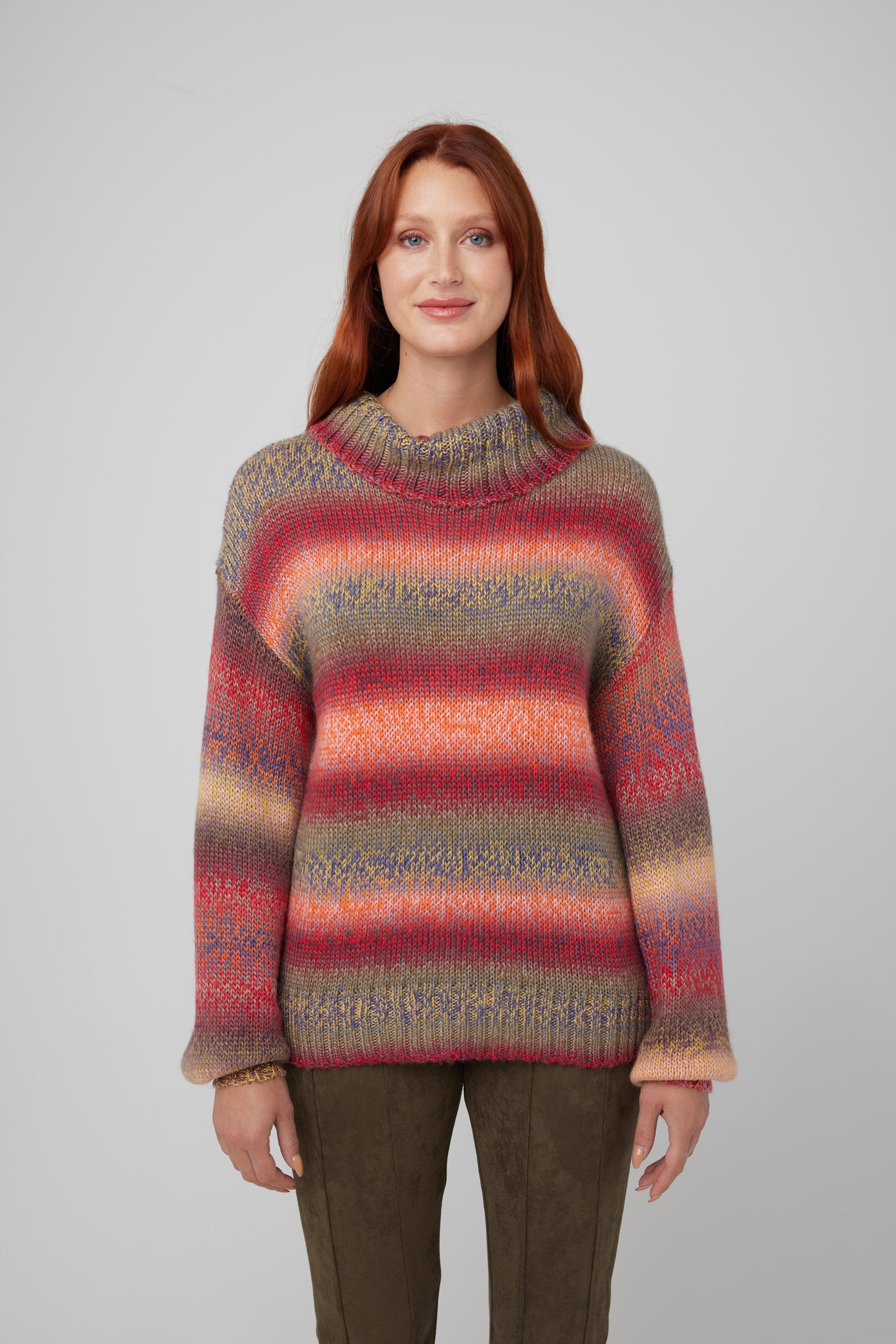 Long Sleeve Stripe Sweater