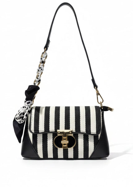 Stripe Handbag