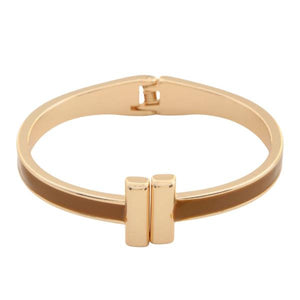 Color Metal Double Car Bracelet