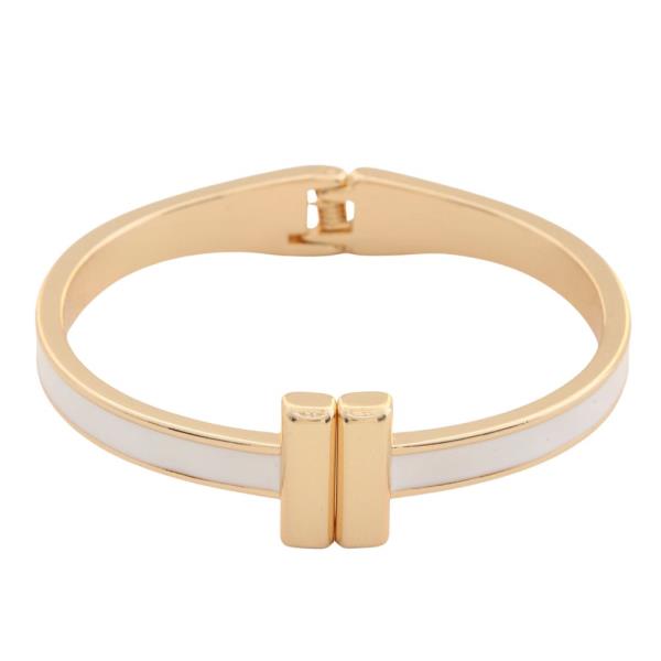 Color Metal Double Car Bracelet