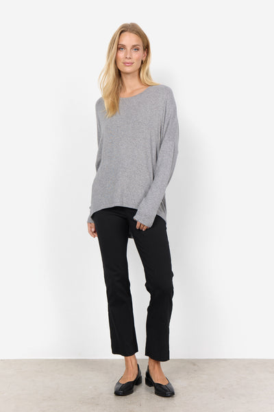 Long Sleeve Round Neck Light Sweater