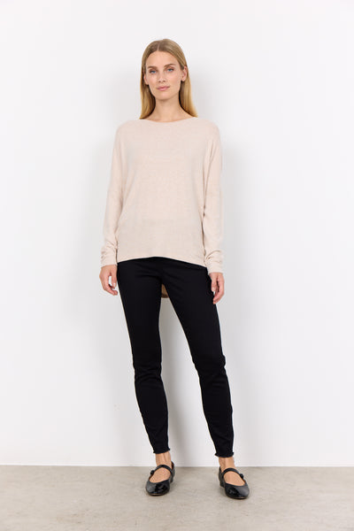 Long Sleeve Round Neck Light Sweater