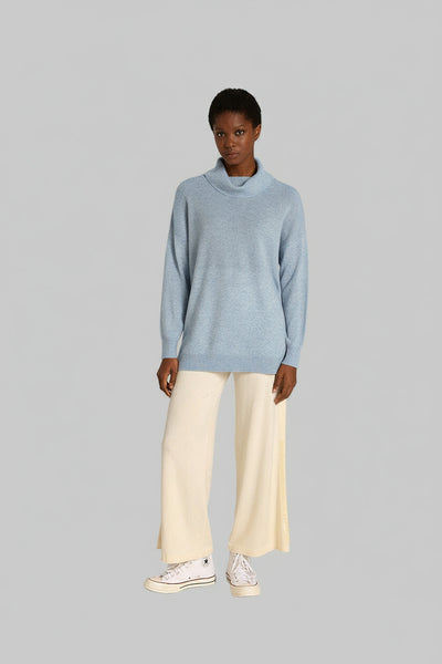 Long Sleeve Loose Turtle Neck Sweater