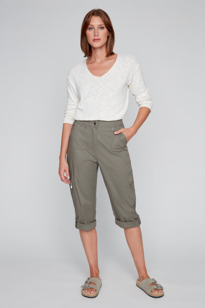 Cargo Cropped Pants