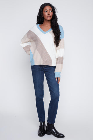 Color Block Sweater