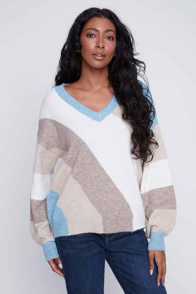 Color Block Sweater