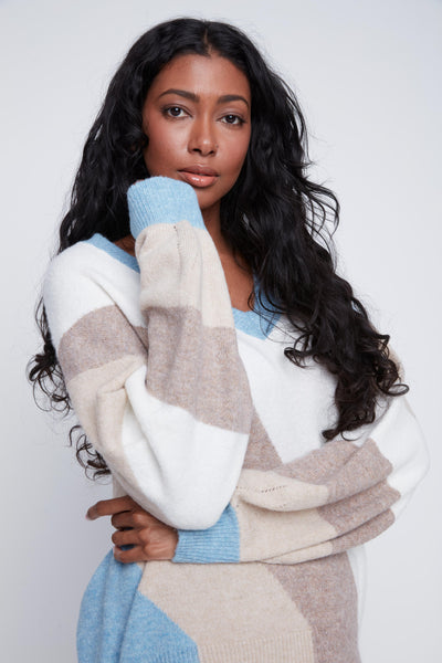Color Block Sweater