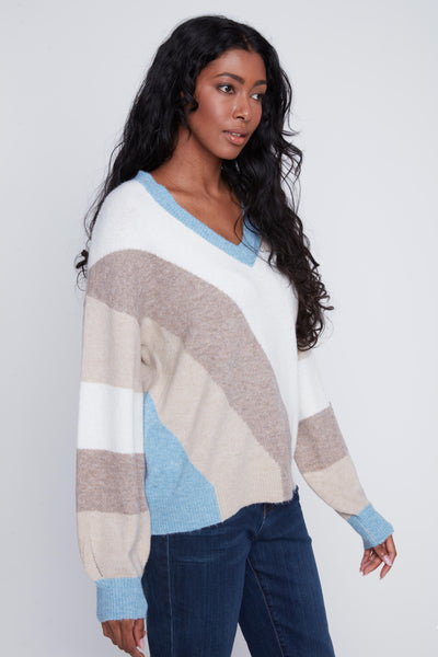 Color Block Sweater