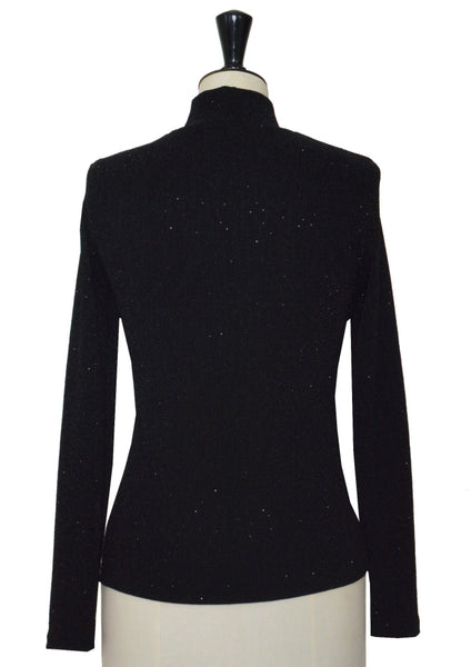 Long Sleeve Sequin Top