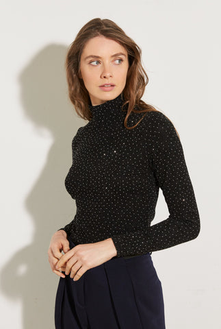 Long Sleeve Sequin Top