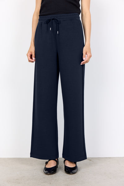 Wide Leg Elastic Band Casual Pant