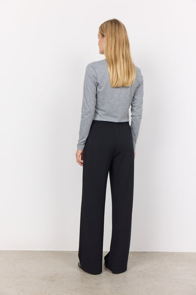 Wide Leg Elastic Band Casual Pant