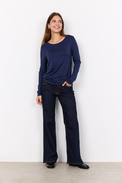 Long Sleeve Round Neck Top