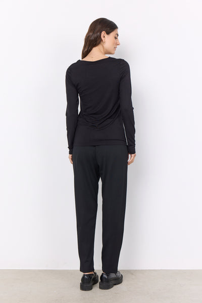 Long Sleeve Round Neck Top