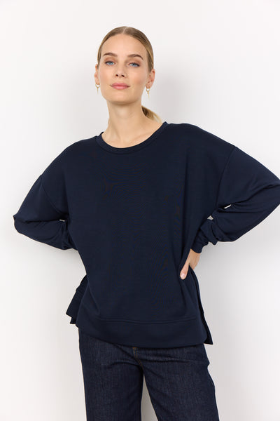 Long Sleeve Round Neck Sweatshirt