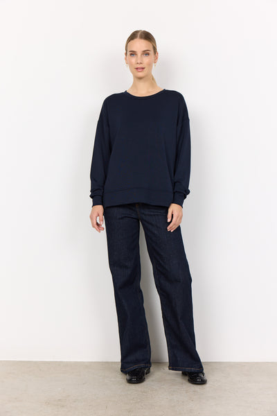 Long Sleeve Round Neck Sweatshirt