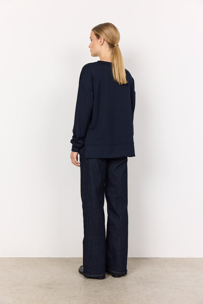 Long Sleeve Round Neck Sweatshirt