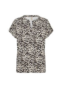 Short Sleeve Print Top